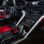 Lamborghini Urus rental Houston interior
